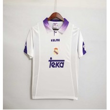 Real Madrid 97/98 Home White Soccer Jersey